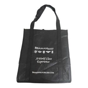 Braman Motorcars Tote Bag Shopping Gift Luxury Cars BMW Rolls Royce Porsche